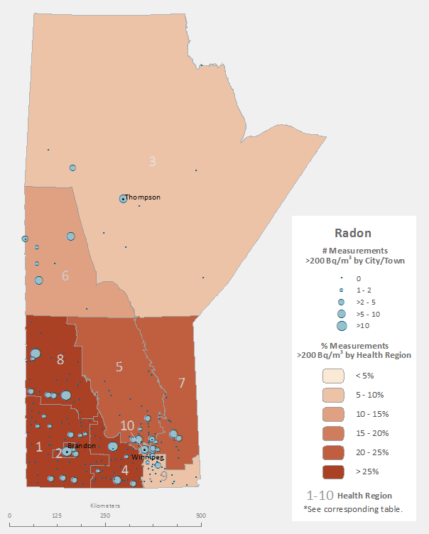 Radon Environmental Exposures CAREX Canada   E RadonMB 2013update 