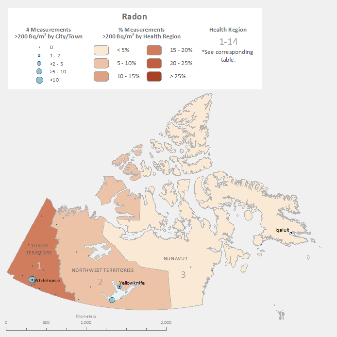 Radon - Environmental Exposures - CAREX Canada